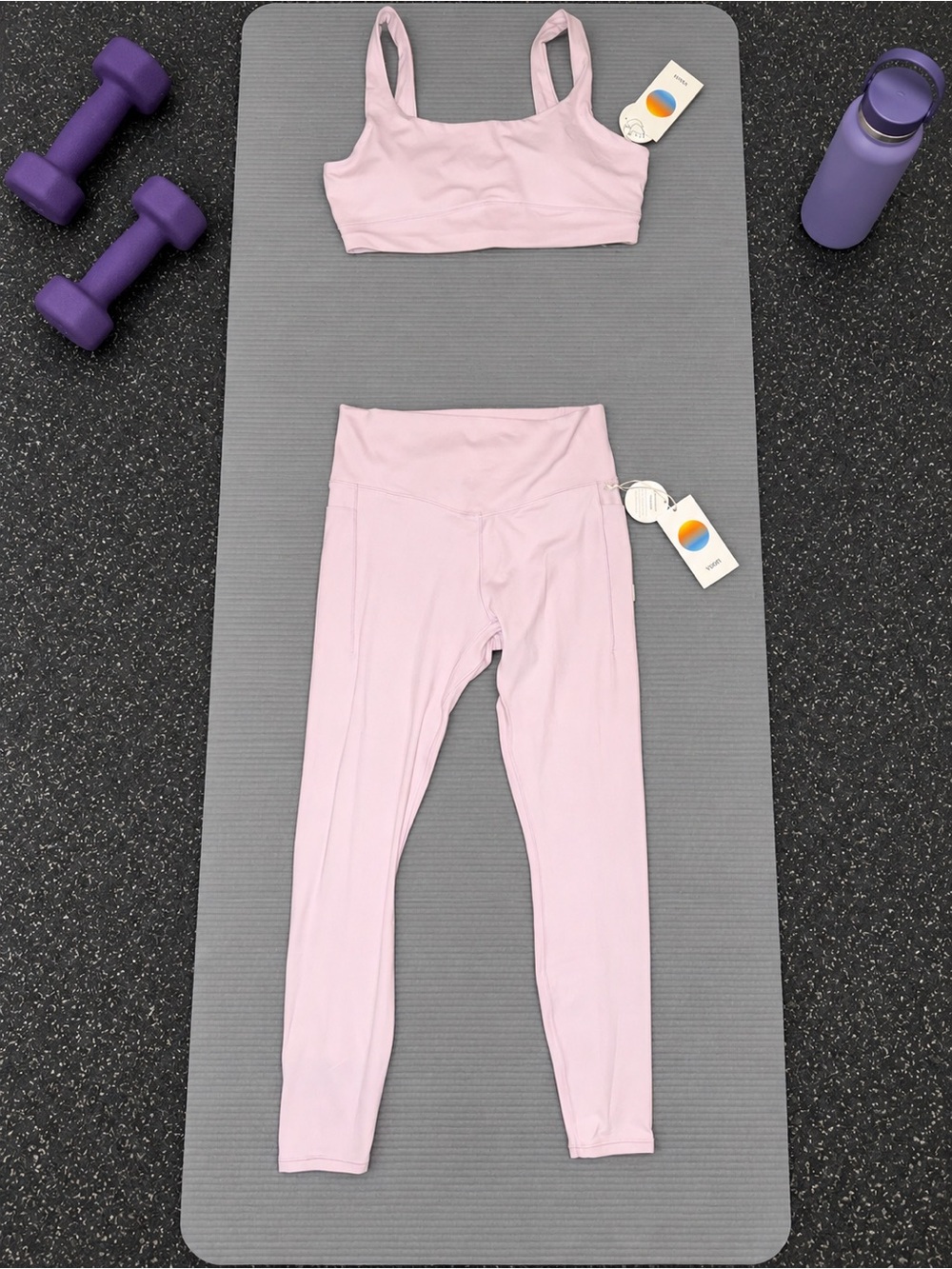 NEW Vuori AllTheForm Pocket Legging & Matching Sports Bra